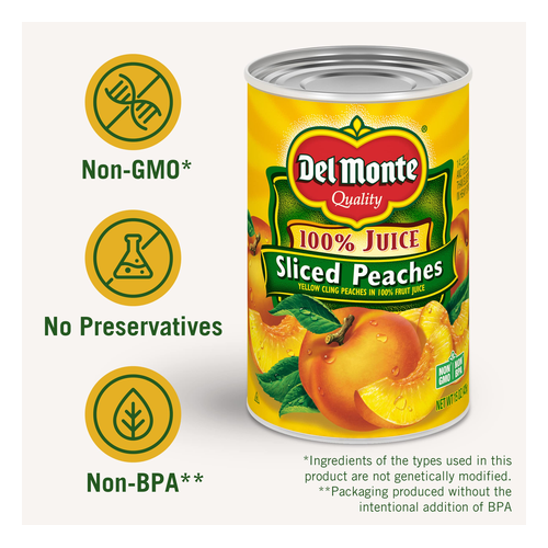 DEL MONTE MELOCOTON EN ALMIBAR LATA 15 OZ