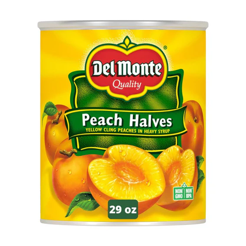 DEL MONTE MELOCOTONES EN MITADES 29 OZ