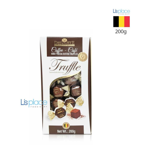 DELAFAILLE CHOCOLATES FANCY COCOA DUSTED TRUFFLES 150g