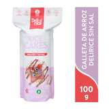 DELI RICE CAKES GALLETA DE ARROZ ORIGINAL SIN SAL 95g