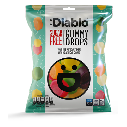 DIABLO GOMITAS SUGAR FREE GUMMY DROPS 75g
