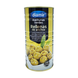 DIAMIR ACEITUNA ENTERA SABOR ANCHOA FCO 300ml