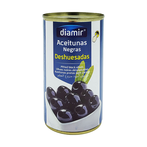 DIAMIR ACEITUNAS NEGRAS DESHUESADAS 345g