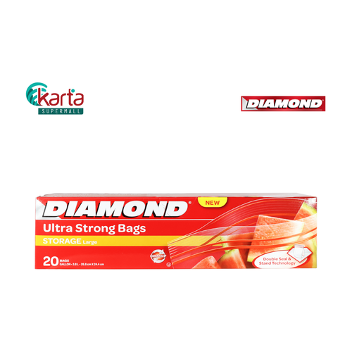 DIAMOND BOLSAS STORAGE ZIPPER MEDIANA 25 UNIDAD