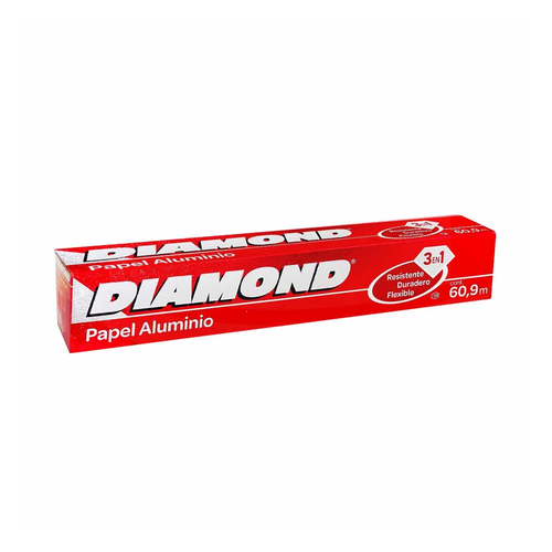DIAMOND PAPEL ALUMINIO 200 CT FT