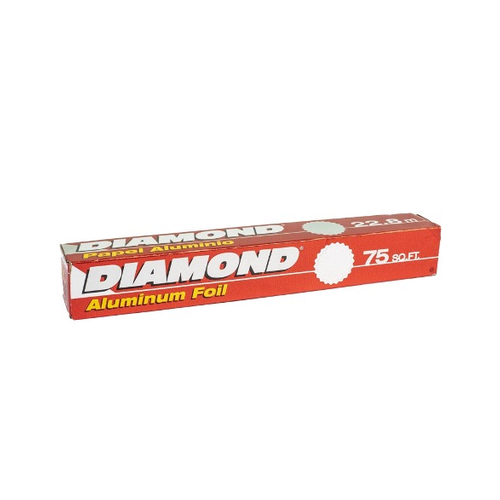 DIAMOND PAPEL ALUMINIO 75 CT FT
