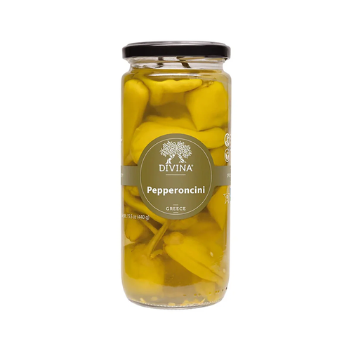 DIVINA PEPPERONCINI PEPPERONCINI 16 OZ