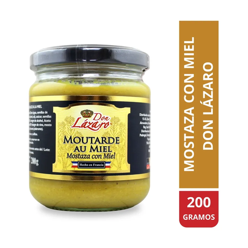 DON LAZARO MOSTANEZA CON MIEL 200g