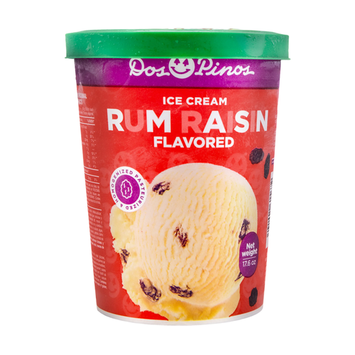 DOS PINOS HELADO RON CON PASA 1/1 LT