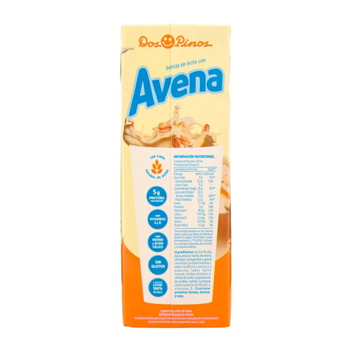 DOS PINOS LECHE CON AVENA 12/1 LT