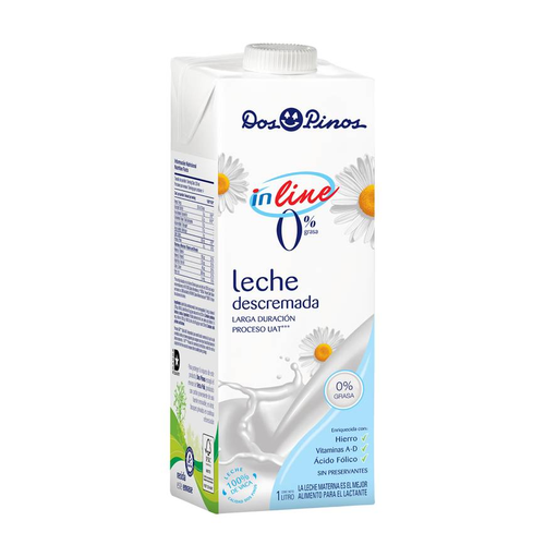DOS PINOS LECHE DESCREMADA 12/1 LT