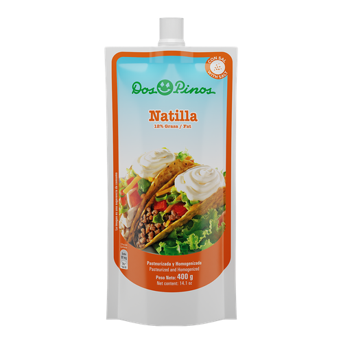 DOS PINOS NATILLA LIVIANA CON SAL DOY PACK 400g