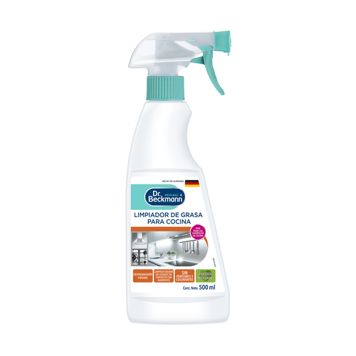 DR. BECKMANN LIMPIADOR LIQUIDO DE GRASA PARA COCINA 500ml