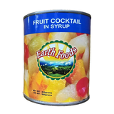 EARTH FOODS COCKTEL DE FRUTA EN ALMIBAR LATA 29 OZ