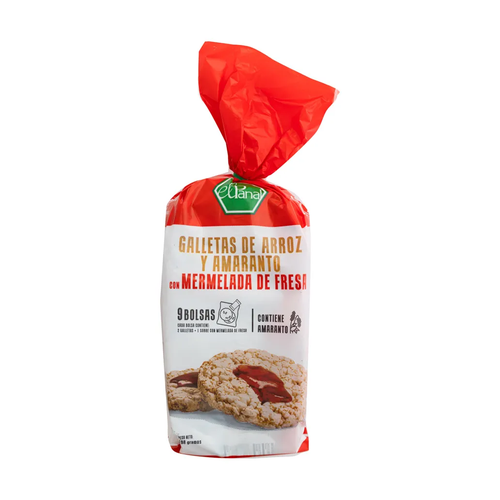 EL PANAL GALLETA DE ARROZ GALLETA FRESA ARROZ 198g