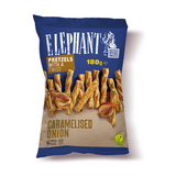 ELEPHANT PRETZEL CARAMELIZED ONION 160g