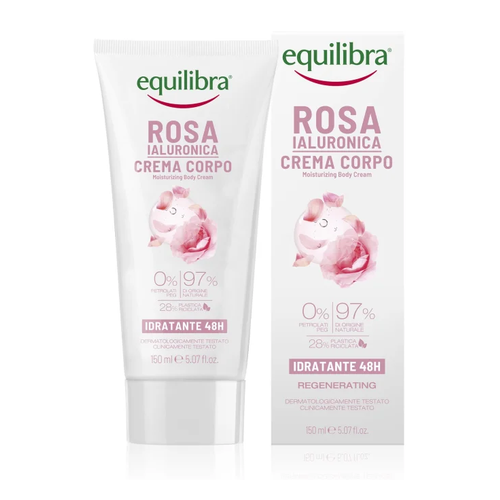 EQUILIBRA CREMA CORPORAL CREMA CORPORAL ROSA HIALURONICA TARRO 300ml