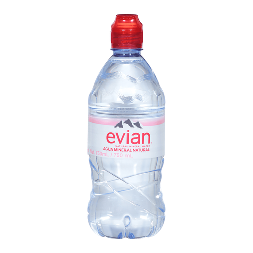 EVIAN AGUA MINERAL 750ml