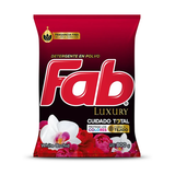 FAB 3 DETERGENTE EN POLVO LUXURY WHITE 800g