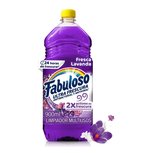 FABULOSO DESINFECTANTE FRESCA LAVANDA 900ml
