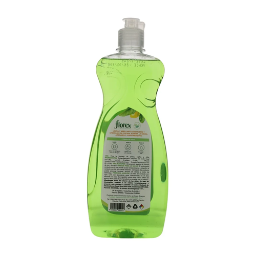 FLOREX DESINFECTANTE LAVAPLATOS LIMON 675ml