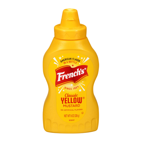 FRENCHS MOSTAZA CLASSIC YELLOW 8 OZ