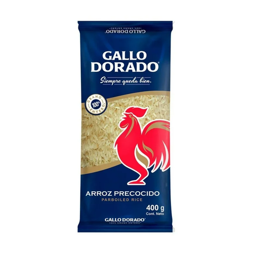 GALLO DORADO ARROZ PRECOCIDO 400g