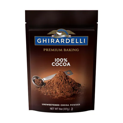 GHIRARDELLI COCOA NATURAL SIN ENDULZAR 8 OZ
