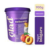 GLAD YOGOURT MELOCOTON 900g