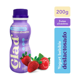 GLAD YOGURT DESLACTOSADO FRES MORA BEBIBLE 200g