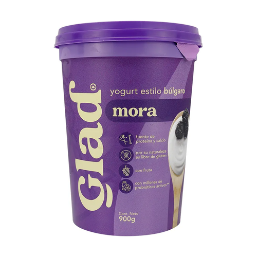 GLAD YOGURT MORA 900g