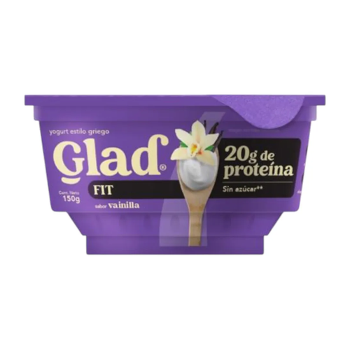 GLAD YOGURT VAINILLA FIT 900g