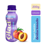 GLAD YOGURT YODRINK MELOCOTON DESLACTOSADO 200g