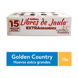 GOLDEN HUEVOS EXTRA GRANDES 15 UNIDAD