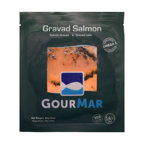 GOURMAR SALMON GRAVADO PAQ. 3 OZ