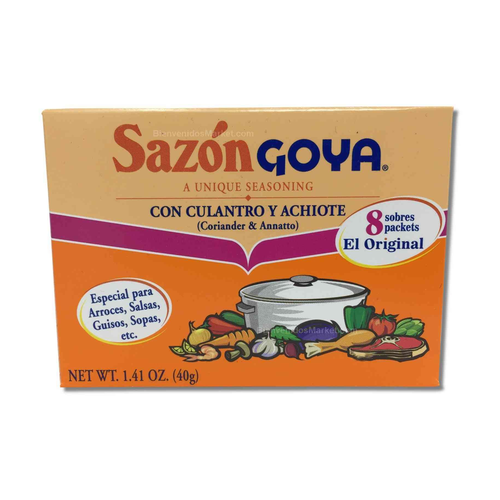 GOYA SAZON CON CULANTRO Y ACHIOTE 40g