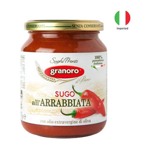 GRANORO SALSA SUGO ALL ARRABBIATA 370g