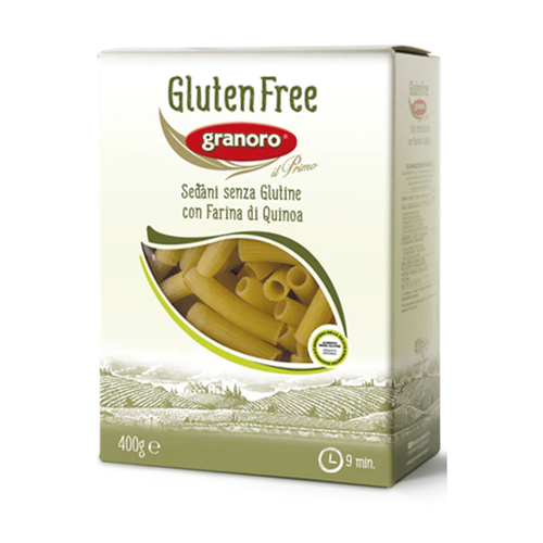 GRANORO SEDANI CON FARINA DI QUINOA GLUTEN FREE 400g