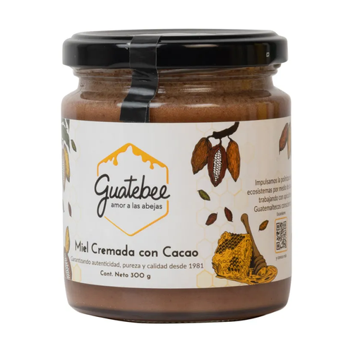 GUATEBEE MIEL CREMADA CAFE 300g