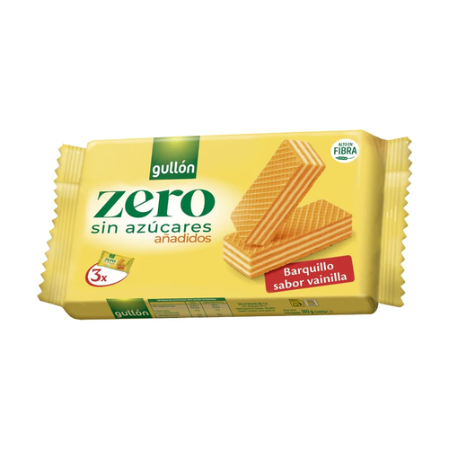 GULLON GALLETA BARQUILLOS VAINILLA SIN AZUCAR 180g