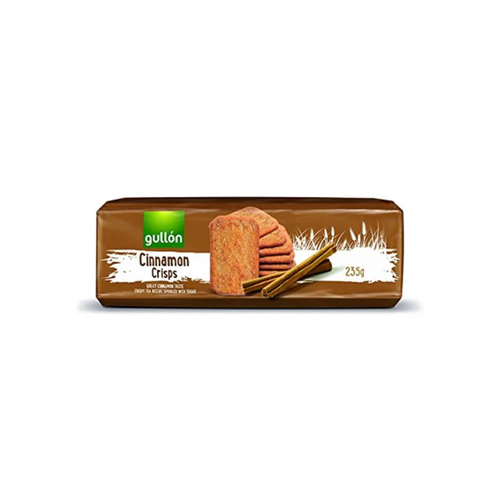 GULLON GALLETA CINNAMON CRISPS 235kg