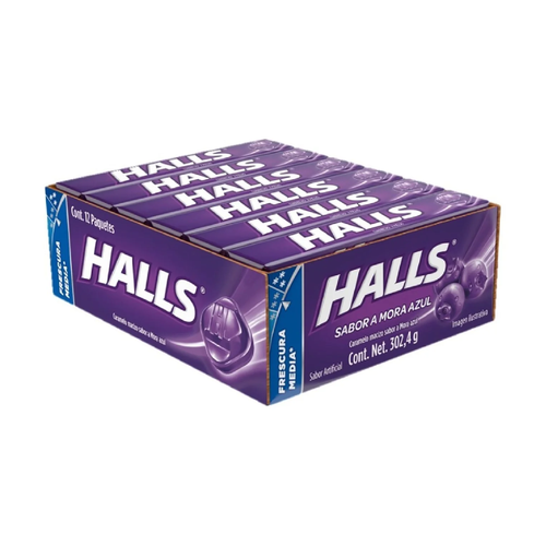 HALLS MORA AZUL 302g
