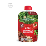 HAPPY BABY COMPOTA RES,VEGETALES Y QUINOA BOLSA 99g