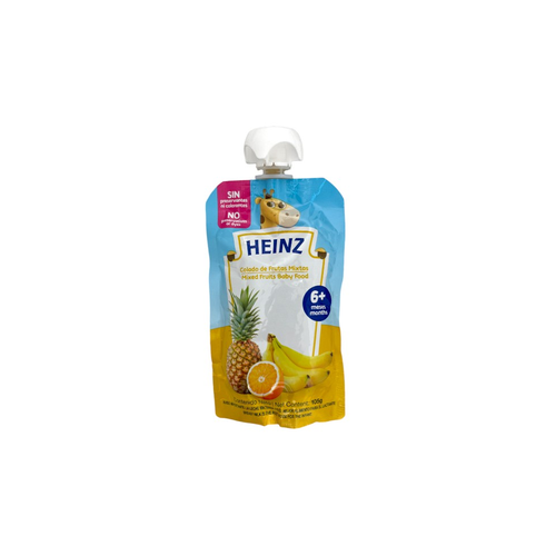 HEINZ COLADOS FRUTAS MIXTAS POUCH 105g
