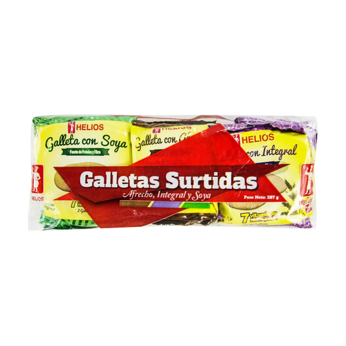 HELIOS GALLETAS SURTIDAS 6 UNIDAD