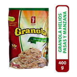 HELIOS GRANOLA CON PASAS Y MANZANA 400g