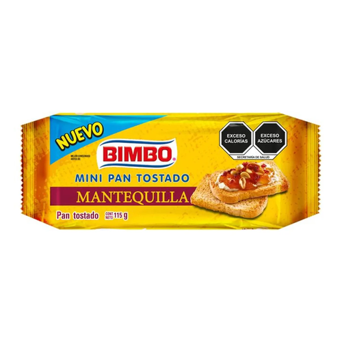 HELIOS PAN MINI CON MANTEQUILLA TOSTADO 175g