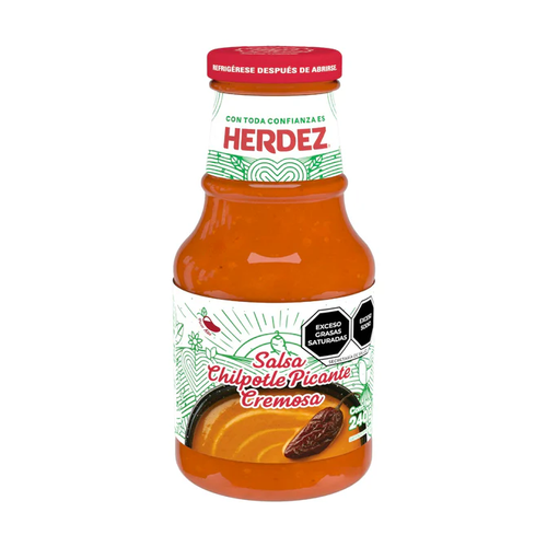 HERDEZ SALSA CHIPOTLE PICANTE 240g