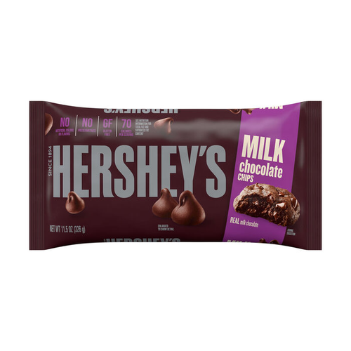 HERSHEYS CHISPAS DE CHOCOLATE MILK 12 OZ