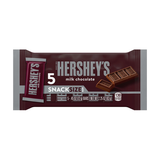 HERSHEYS CHOCOLATE SNACKSIZE MILK 5 PK 63g